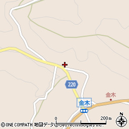 熊本県下益城郡美里町畝野832周辺の地図