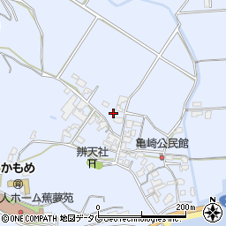 熊本県宇城市不知火町長崎532周辺の地図