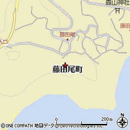 長崎県長崎市藤田尾町571周辺の地図