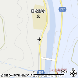 宮崎県西臼杵郡日之影町岩井川3863周辺の地図