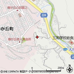 長崎県長崎市為石町3622-6周辺の地図