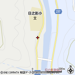 宮崎県西臼杵郡日之影町岩井川3679周辺の地図