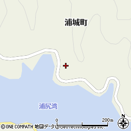 宮崎県延岡市浦城町周辺の地図
