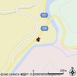 熊本県下益城郡美里町甲佐平80周辺の地図