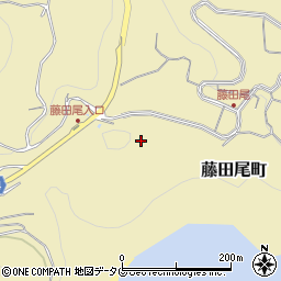 長崎県長崎市藤田尾町594-2周辺の地図