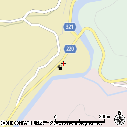 熊本県下益城郡美里町甲佐平78周辺の地図