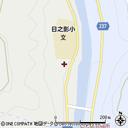 宮崎県西臼杵郡日之影町岩井川3678周辺の地図