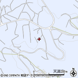 熊本県宇城市不知火町長崎周辺の地図