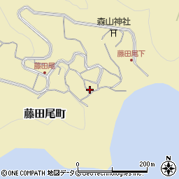 長崎県長崎市藤田尾町433周辺の地図