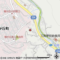 長崎県長崎市為石町3615-1周辺の地図