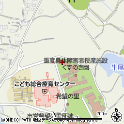 熊本県宇城市松橋町豊福2924周辺の地図