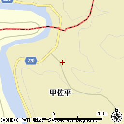 熊本県下益城郡美里町甲佐平3084周辺の地図