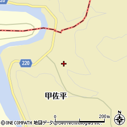 熊本県下益城郡美里町甲佐平3070周辺の地図