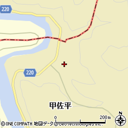 熊本県下益城郡美里町甲佐平3072周辺の地図