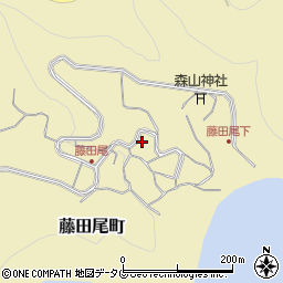 長崎県長崎市藤田尾町376周辺の地図