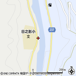 宮崎県西臼杵郡日之影町岩井川3663周辺の地図