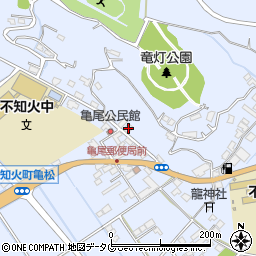 熊本県宇城市不知火町高良1801-1周辺の地図