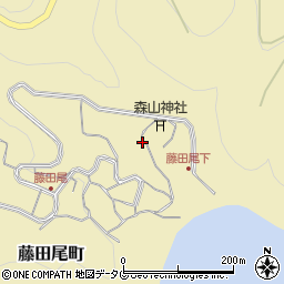 長崎県長崎市藤田尾町91周辺の地図