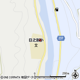 宮崎県西臼杵郡日之影町岩井川3665周辺の地図