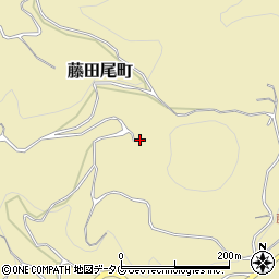 長崎県長崎市藤田尾町733周辺の地図