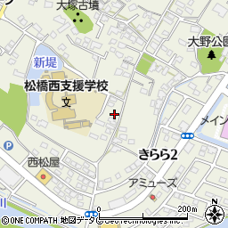 熊本県宇城市松橋町松橋331-5周辺の地図
