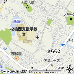 熊本県宇城市松橋町松橋331-2周辺の地図