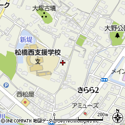 熊本県宇城市松橋町松橋331-3周辺の地図