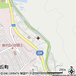 若浦自動車周辺の地図