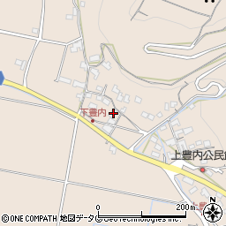 熊本県上益城郡甲佐町豊内1063周辺の地図