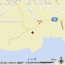 長崎県五島市小泊町250周辺の地図