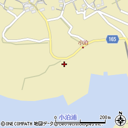 長崎県五島市小泊町25周辺の地図