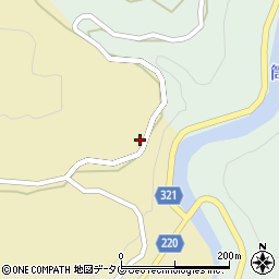 熊本県下益城郡美里町甲佐平199周辺の地図