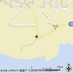 長崎県五島市小泊町54周辺の地図