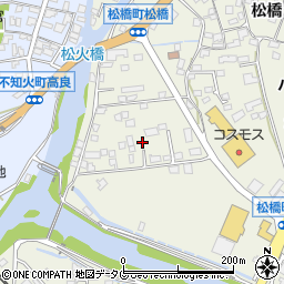 熊本県宇城市松橋町松橋231周辺の地図