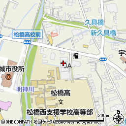 熊本宇城農業協同組合　本所営農指導部営農企画課周辺の地図