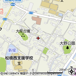 熊本県宇城市松橋町松橋380-1周辺の地図