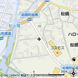 熊本県宇城市松橋町松橋90周辺の地図
