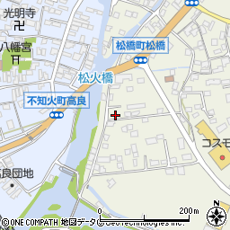 熊本県宇城市松橋町松橋98-1周辺の地図