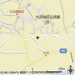 長崎県五島市小泊町周辺の地図