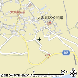 長崎県五島市小泊町周辺の地図