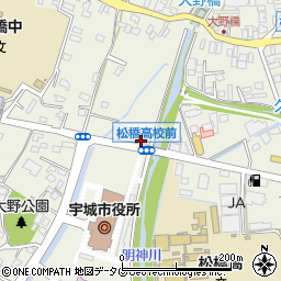 朝日生命保険相互会社熊本中部営業所周辺の地図
