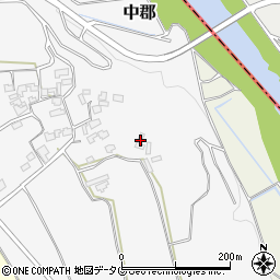 熊本県下益城郡美里町中郡799周辺の地図