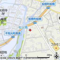 熊本県宇城市松橋町松橋109-1周辺の地図