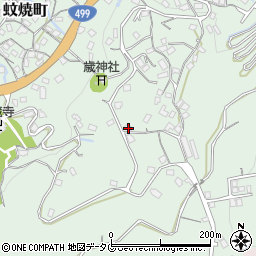 長崎県長崎市蚊焼町2060-4周辺の地図
