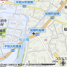 熊本県宇城市松橋町松橋118-2周辺の地図