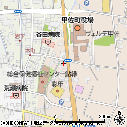 熊本県上益城郡甲佐町豊内700-1周辺の地図