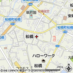 熊本県宇城市松橋町松橋1067周辺の地図