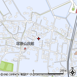 熊本県宇城市不知火町高良255-2周辺の地図