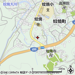 長崎県長崎市蚊焼町3009-5周辺の地図