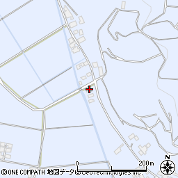 熊本県宇城市不知火町長崎1787-4周辺の地図